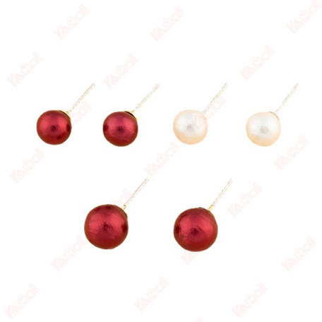daily hottest cotton pearls earrings